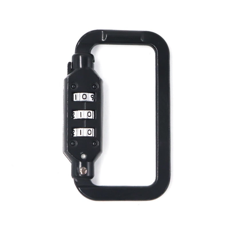 Guardian Alarm Premium 3-Digit Combination Lock Carabiner