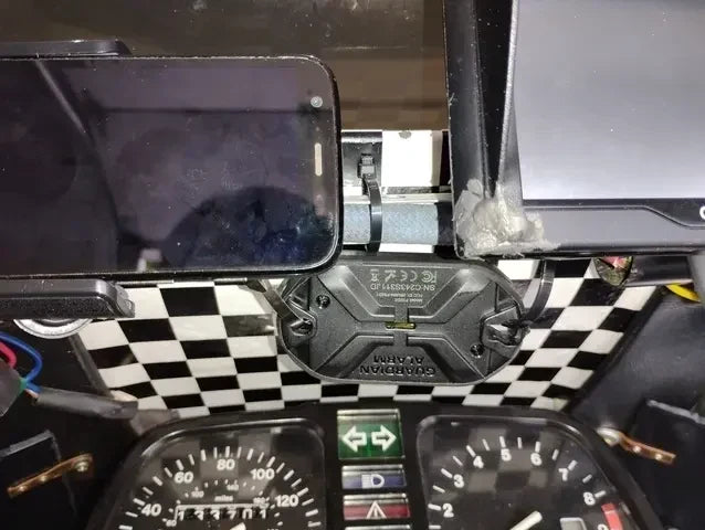 Installing an EESENS Guardian 2-Way Alarm on a BMW K100